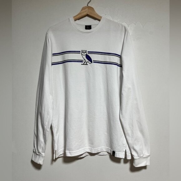 OVO Long Sleeve Shirt – Medium – White – Made in Canada - Picture 1 of 9
